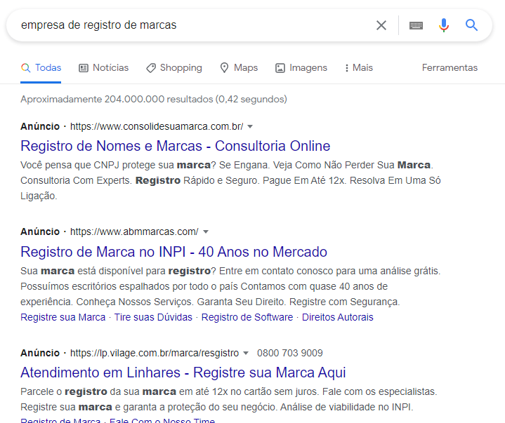 Rede de pesquisa no Google Ads