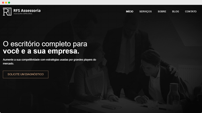 criacao de sites rfs