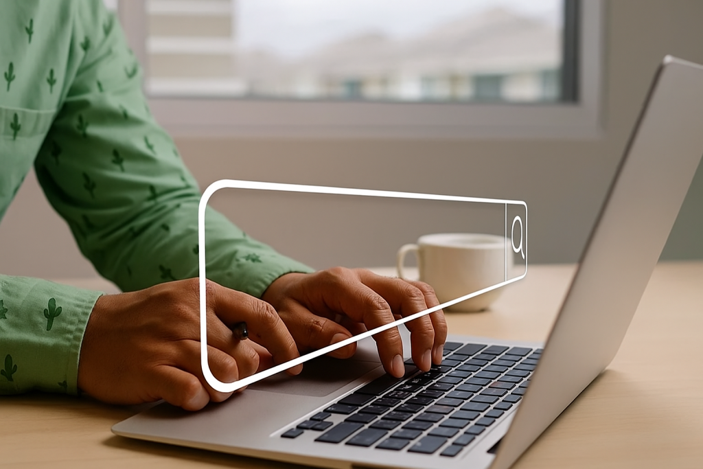 Cliente procurando por advogado online. Demonstrativo que Google Ads para advogados é uma ferramenta muito poderosa.