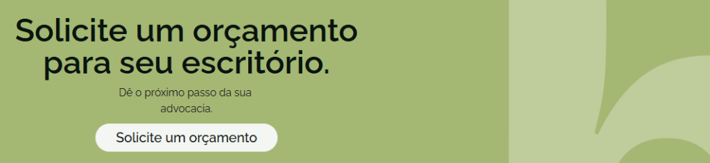 Captura de tela do site Jurídico Pro onde você pode solicitar o seu orçamento para gestão de Meta Ads para Advogados.